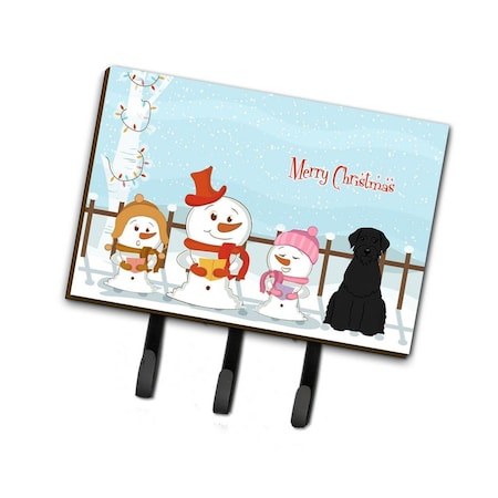 Carolines Treasures Merry Christmas Carolers Giant Schnauzer Leash or Key Holder BB2397TH68